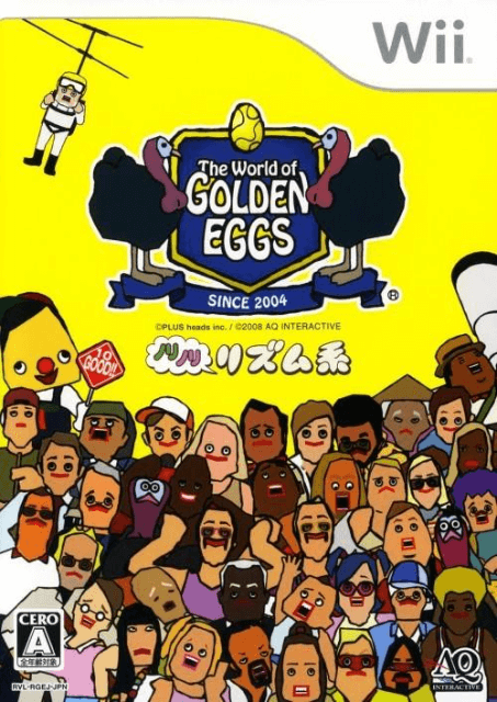 The World Of Golden Eggs: Nori Nori Rhythm Kei box art for Wii